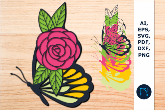 3D SVG Paper Flowers: Multi Layer Butterfly Bundle Review
