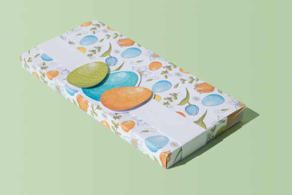 Big Box with Egg Belt: 3D SVG Shapes for Editorial Design