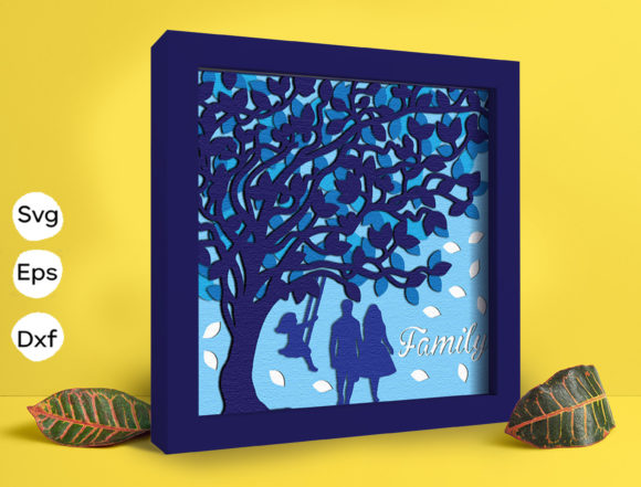 Couple Tree Papercut Light Box: An Embroidery Review