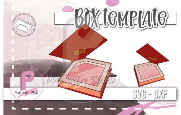Diamond Box for Cards: 3D SVG for Gift Boxes