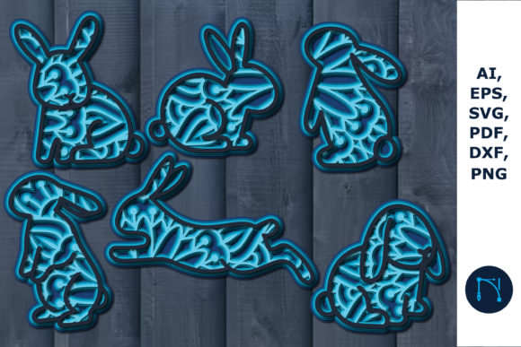Easter Bunny Paper Cut Mandala SVG Review