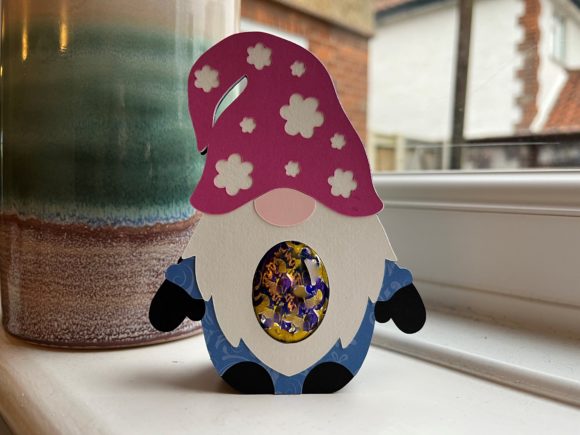 Gnome Egg Holder 3D SVG for Birthdays