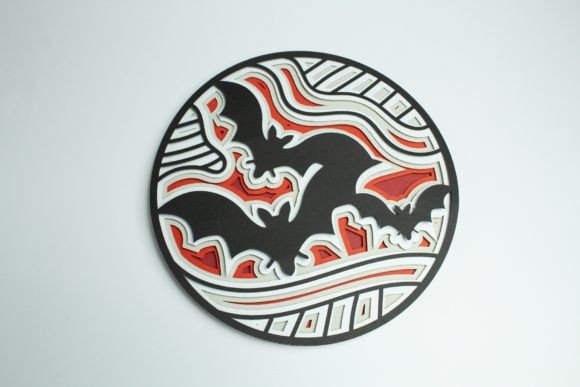 Halloween Bats Layered Design: 3D SVG Review