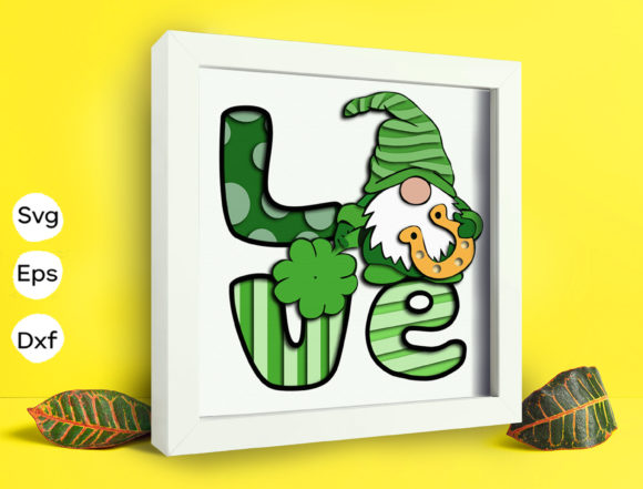 Love Papercut Light Box: 3D SVG for Shadow Boxes