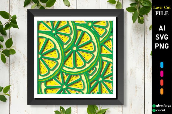 Refresh Lemon Layered Shadow Box 3D SVG Review